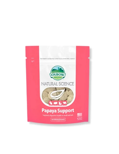 Suplemento de Papaya Apoyo al Aparato Digestivo de Roedores OXBOW Natural Science 33gr