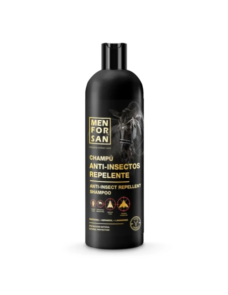 Champú para caballos repelente de insectos MENFORSAN 1 litro