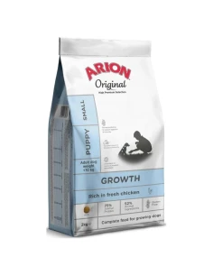 Pienso para Perro Cachorro de Razas Pequeñas ARION ORIGINAL Growth Pollo 2kg