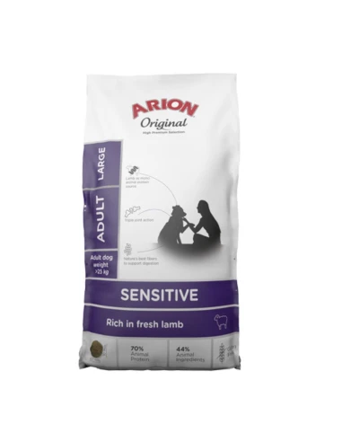 Arion Sensitive Cordero Large | Pienso para Perros Grandes Sensibles