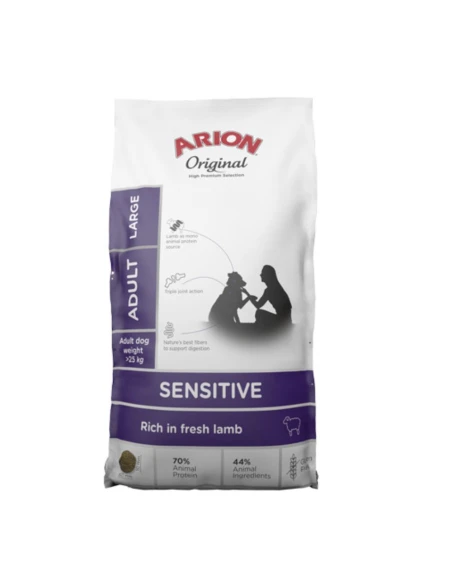 Arion Sensitive Cordero Large | Pienso para Perros Grandes Sensibles