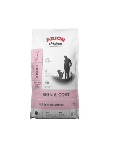 Arion Skin & Coat Salmón 7?kg | Pienso para Perros Pequeños con Piel Sensible