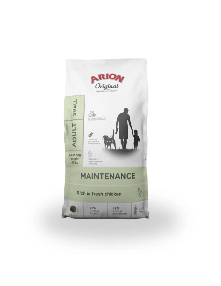 Pienso para Perro de Raza Pequeña ARION ORIGINAL Maintenance Pollo 7kg