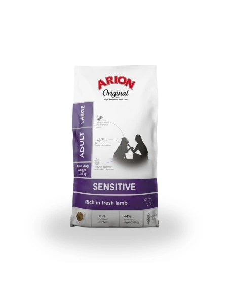 Pienso para Perro de Raza Mediana ARION ORIGINAL Sensitive Cordero 12kg