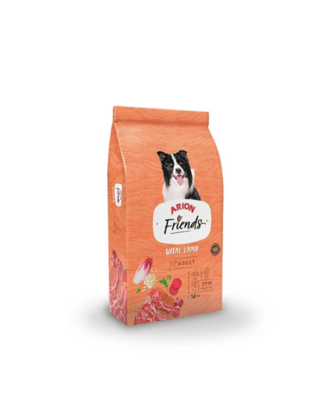 Arion Friends Dog Vital Cordero | Pienso Completo para Perros Adultos