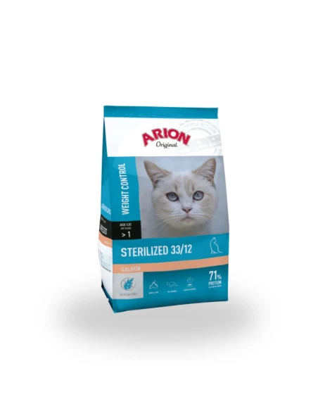 Arion Original Cat Esterilizado Salmón | Pienso para Gatos
