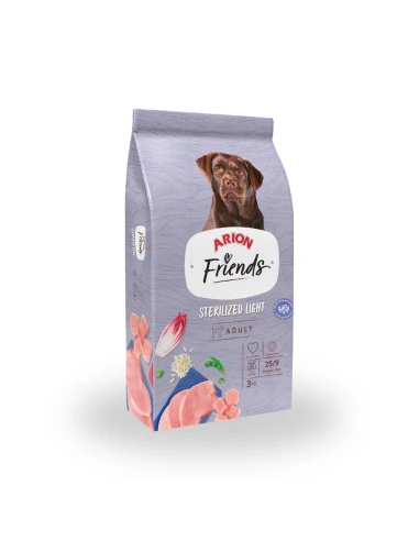 Arion Friends Sterilized Light | Pienso para Perros Esterilizados