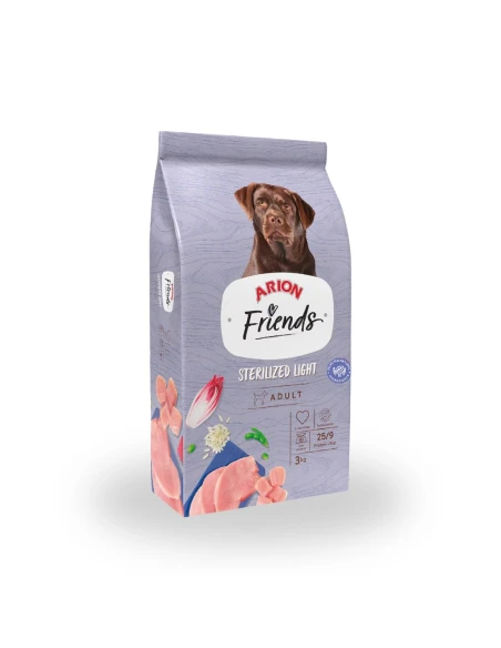 Arion Friends Sterilized Light | Pienso para Perros Esterilizados