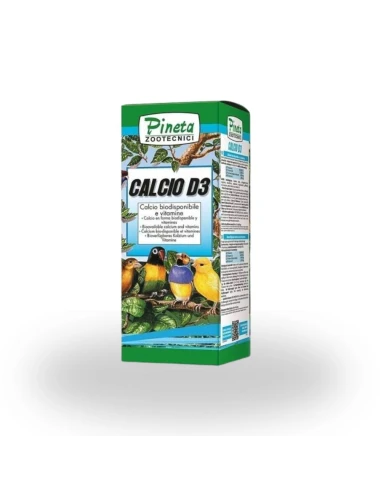 Pineta Calcio + D3 + Vitaminas | Suplemento para Aves en Cría y Crecimiento