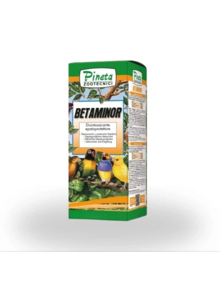 Betaminor Betaina PINETA 1 lto - Ayuda para el higado de los pajaros