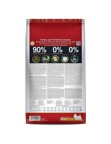 Pienso para Perro de Raza Pequeña FARMINA N&D Mini Light Pollo 2,5kg|Complementos para aves
