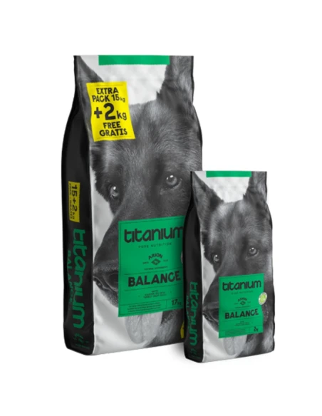 Pienso para Perro ARION Titanium Balance 15+2kg|Complementos para aves