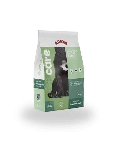 Pienso para Perro de Raza Pequeña ARION CARE Hipoalergénico 2kg|Complementos para aves