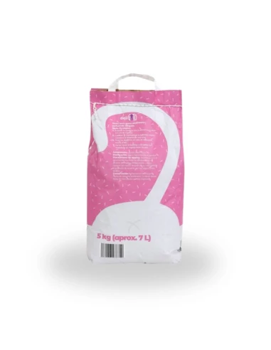DELIGATO arena para gatos absorbente perfumada bolsa 5 Kg
