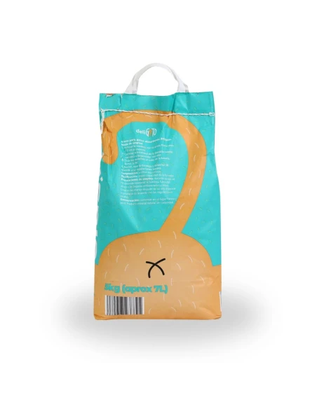 DELIGATO Arena clasica absorvente para gato, 5 kg