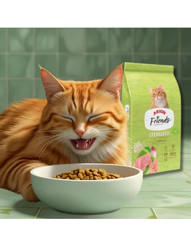 Pienso para Gato Esterilizado ARION FRIENDS Sterilized 2kg