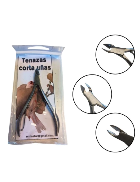 Tenaza corta uñas para aves