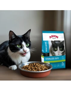 Comida para Gato Esterilizado ARION ORIGINAL Sterilized de Pollo y Arroz 2kg
