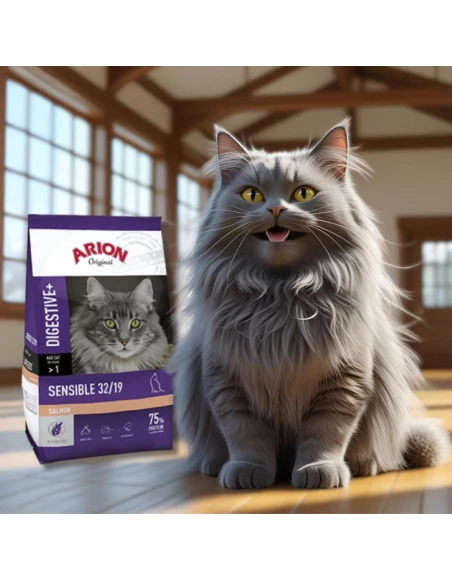 Comida para Gato ARION ORIGINAL Sensible 7,5kg|Complementos para aves