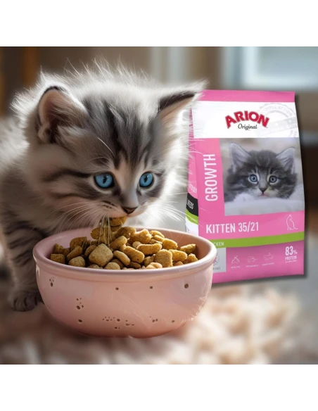 Comida para Gatito ARION ORIGINAL Kitten Crecimiento 2kg|Complementos para aves
