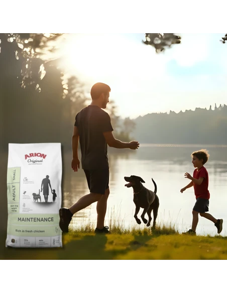 Pienso para Perro de Raza Pequeña ARION ORIGINAL Maintenance Pollo 7kg|Complementos para aves