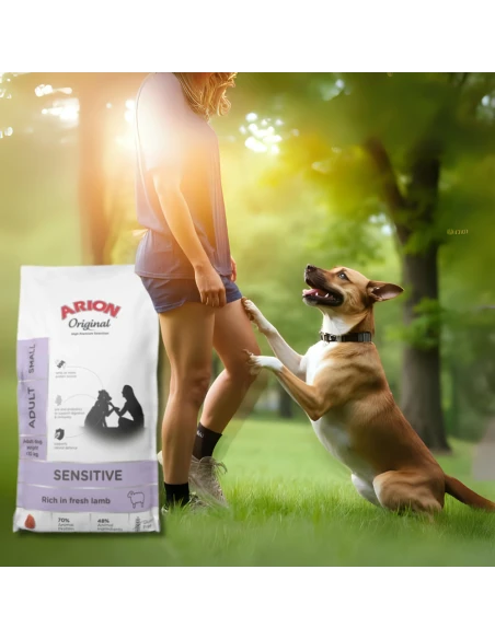 Pienso para Perro de Raza Pequeña ARION ORIGINAL Sensitive Cordero 2kg