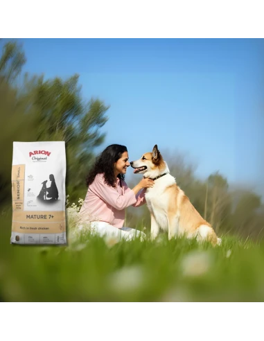 Pienso para Perro Senior de Raza Pequeña ARION ORIGINAL Mature +7 Pollo 7kg