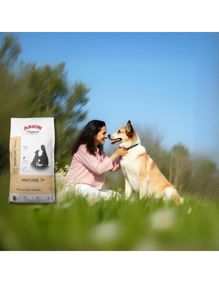 Pienso para Perro Senior de Raza Pequeña ARION ORIGINAL Mature +7 Pollo 2kg