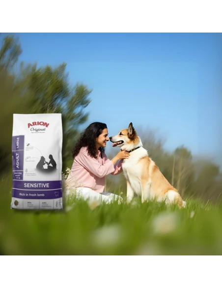 Pienso para Perro de Raza Grande ARION ORIGINAL Sensitive Cordero 12kg|Complementos para aves