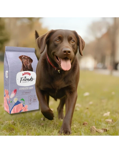 Nourriture stérilisée pour chiens ARION lumière stérilisée 14 kg