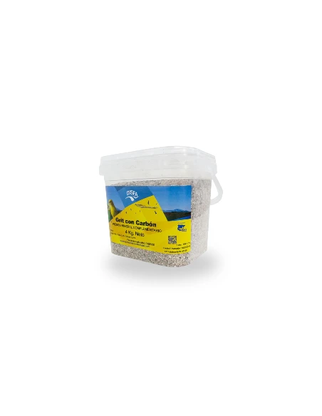 Grit with charcoal Disfa cube 4 kg