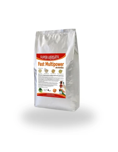Fast Multipower PINETA 4 kg Sin doré, para aves|Complementos para aves