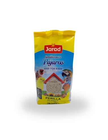 JARAD graine de bouton blanc pour oiseaux, sac de 3 kg.