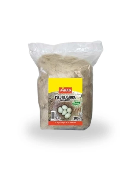 Pelo de cabra JARAD indicado para la fabricación de nidos 700 gr|Complementos para aves