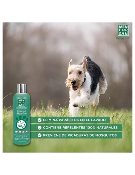 Champu para Perro MENFORSAN Repelente de Insectos 1L
