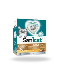 SANICAT Arena para Gatos aglomerante con Aroma de argán, 6 litros