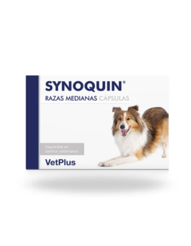 Synoquin EFA Razas Medianas 120 cápsulas | Salud articular