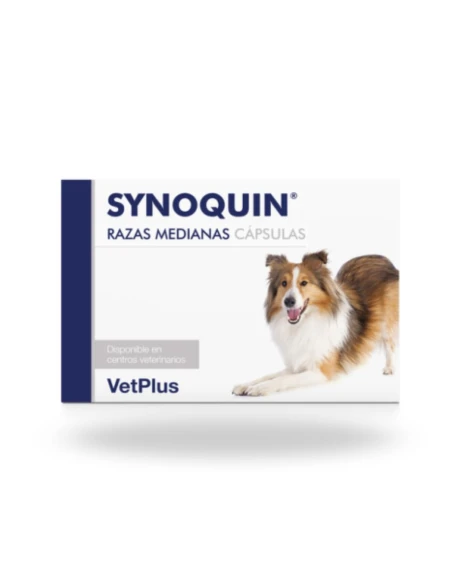 Synoquin EFA Razas Medianas 120 cápsulas | Salud articular