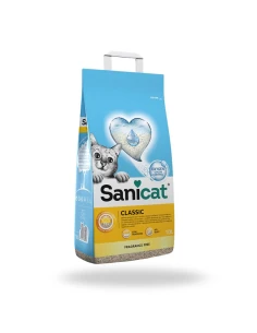 Arena Absorbente para Gatos SANICAT Classic sin Fragancia 10L