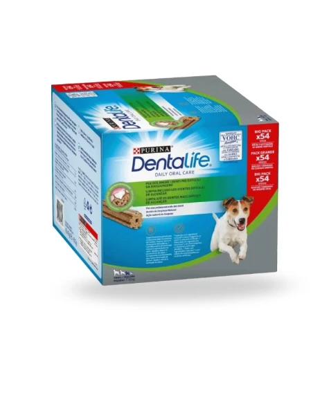 Snacks Dental para Perro Pequeño PURINA DENTALIFE Multipack 54 sticks