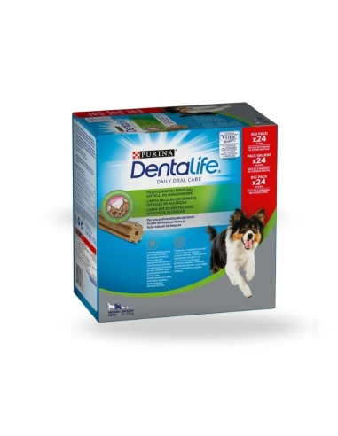 Snacks Dental para Perro Mediano PURINA DENTALIFE 24 x 23gr