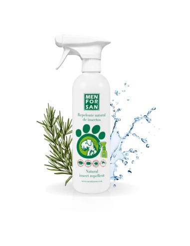Pack 2 MENFORSAN - Spray repelente para perros con citronela, 500 ml