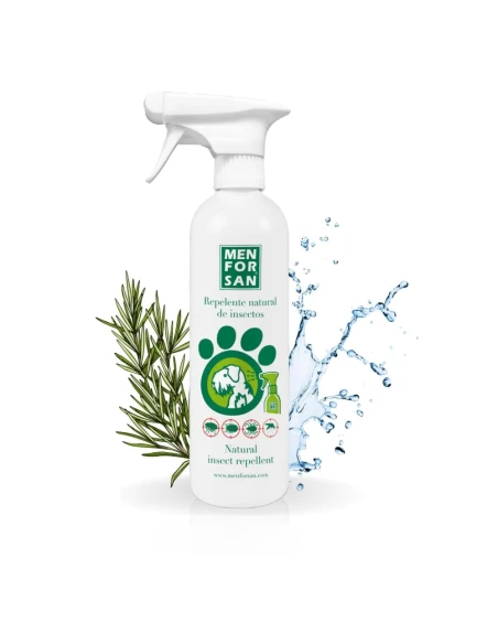 MENFORSAN - Spray repelenta para perros con citronela, 500 ml|Complementos para aves