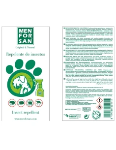 MENFORSAN - Spray repelenta para perros con citronela, 500 ml