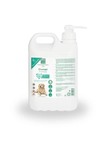 Champú MENFORSAN Repelente de Insectos con Citronela para Perros 5Lts Envase Profesional