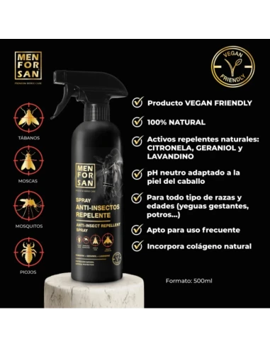 Spray Antiparasitario para Caballos MENFORSAN 500 ml