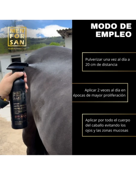 Spray Antiparasitario para Caballos MENFORSAN 500 ml|Complementos para aves