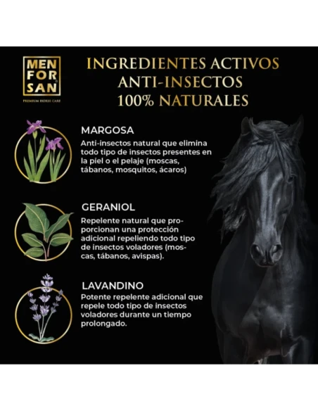 Spray Antiparasitario para Caballos MENFORSAN 500 ml|Complementos para aves