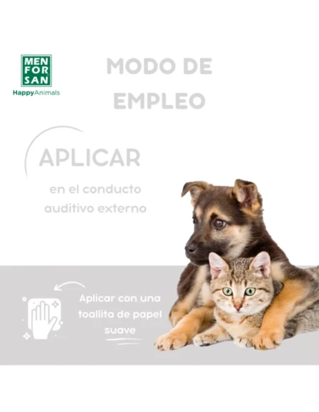 Limpiador para oidos MENFORSAN 125 ml|Complementos para aves