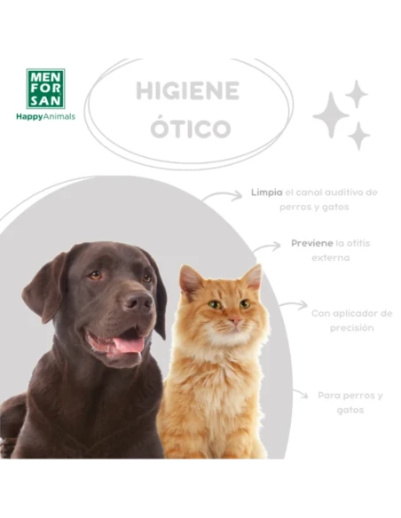 Limpiador para oidos MENFORSAN 125 ml|Complementos para aves